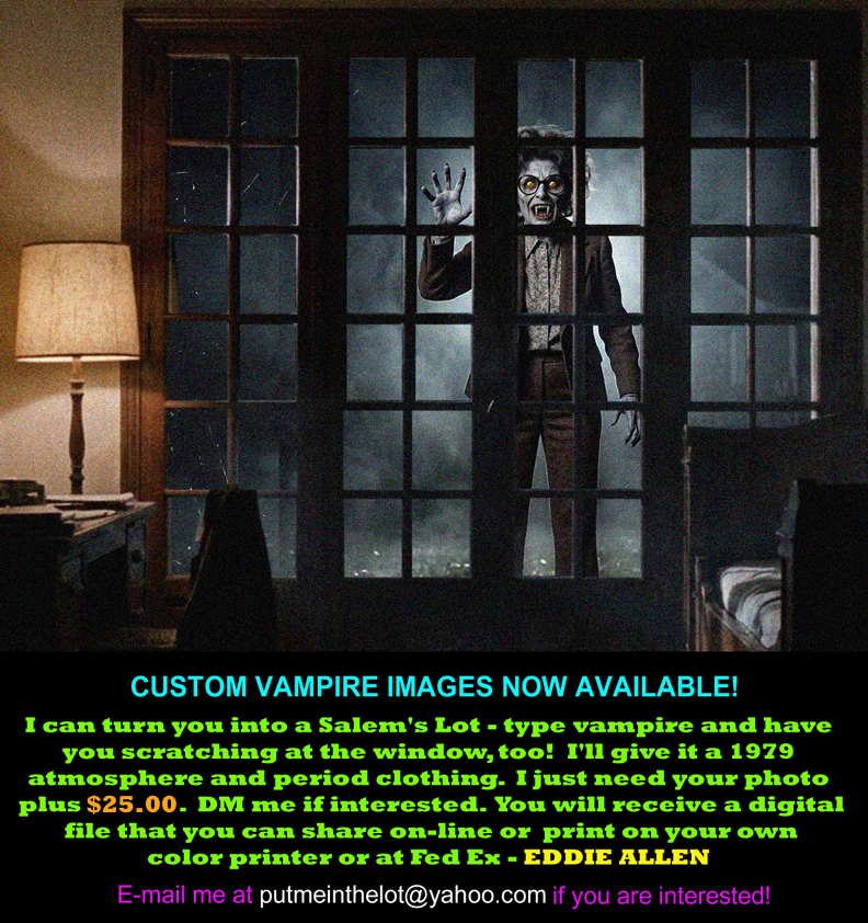 Custom non-changing vampire portrait